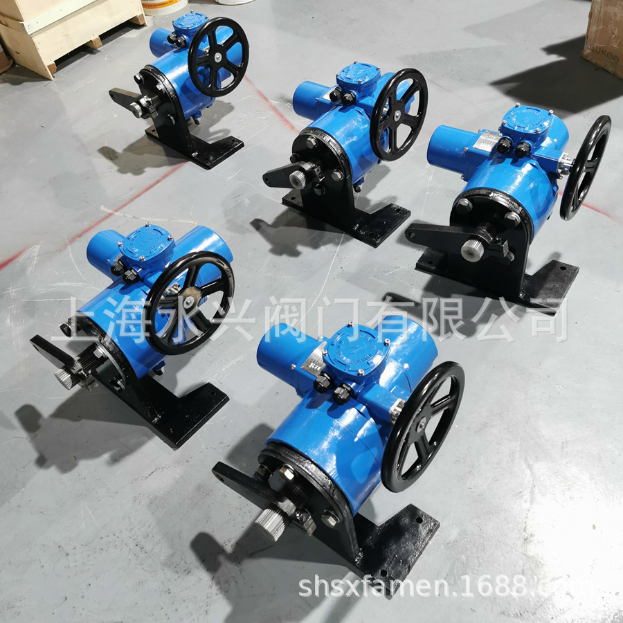 LSDJ-510CX智能型角行程电动执行机构 DC4-20mA 额定力矩1600N.m