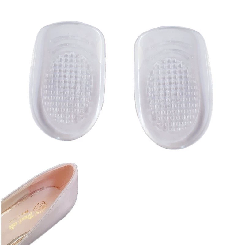 Кристаллическая трехмерная подкладка пяточной подкладка пяточной подкладки для ног амортизирующие стельки для мужчин и женщин
