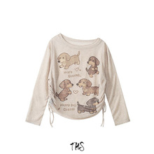 THS |26�ļ���Ʒ�ֻ���ʽȤζ��ͨб���������糤��T��Ů