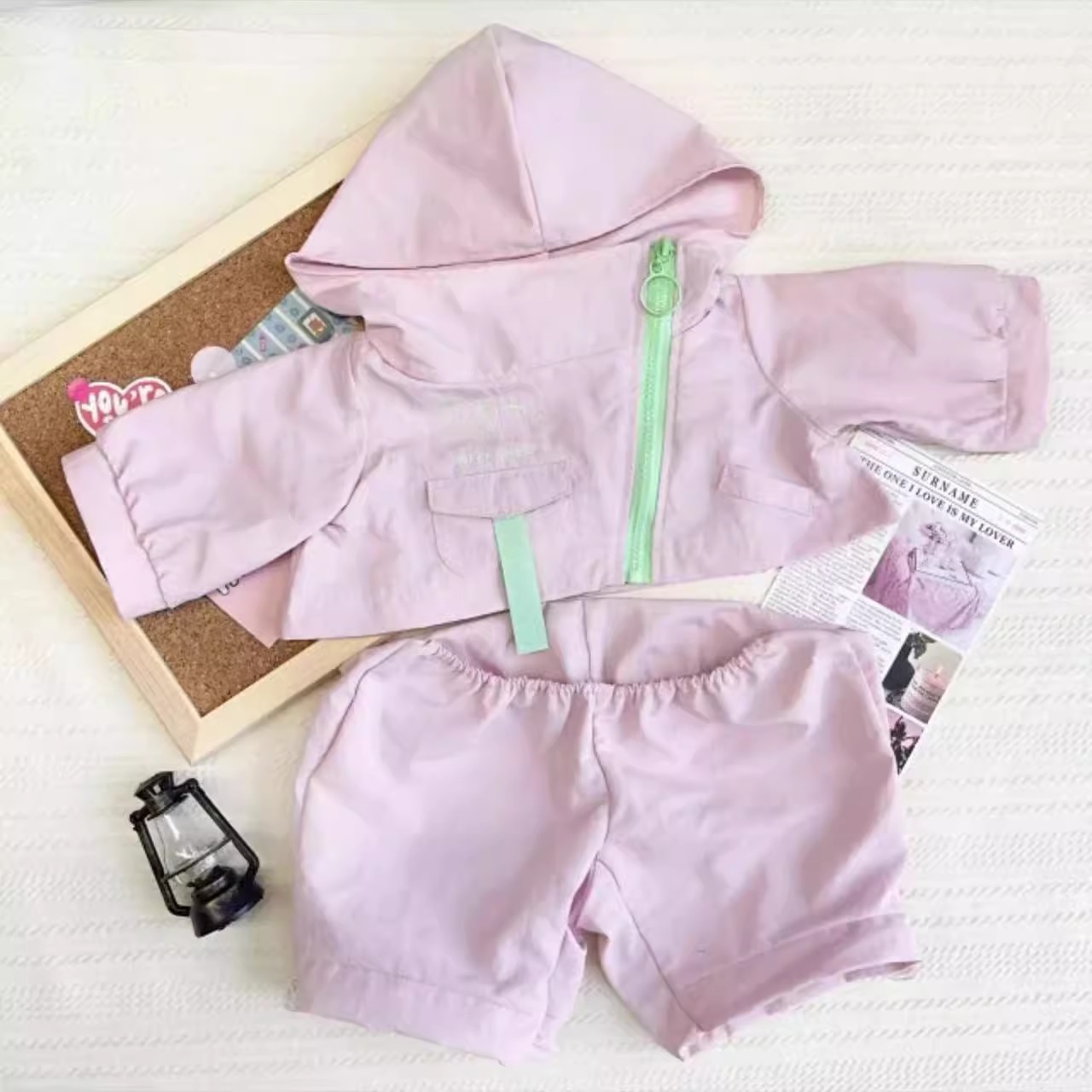 Розовая куртка, штаны