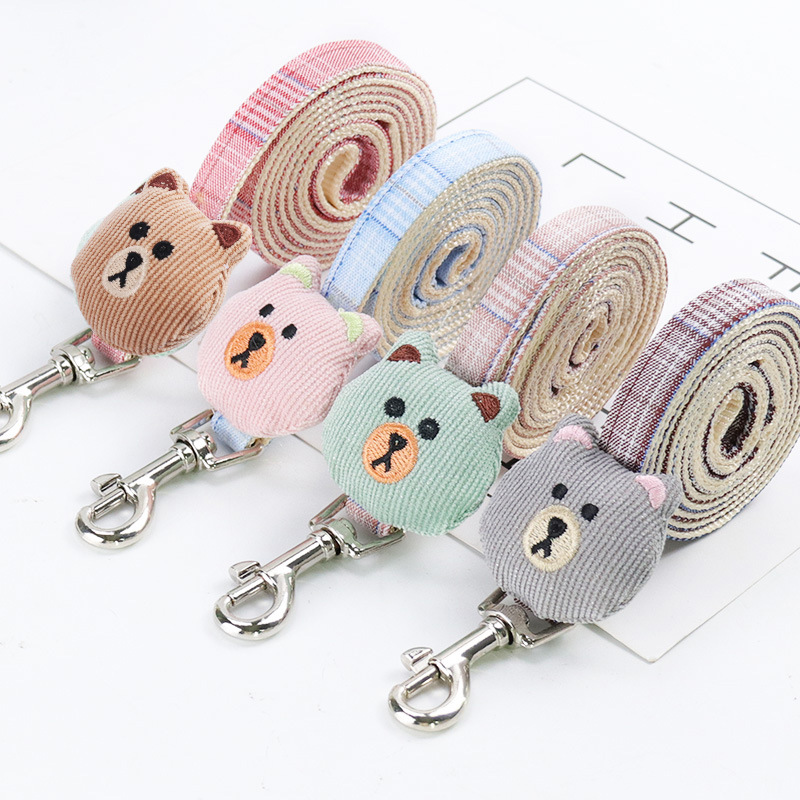 Fabricante en stock nuevo oso marioneta mascota Correa traje ajustable anti-rotura perro