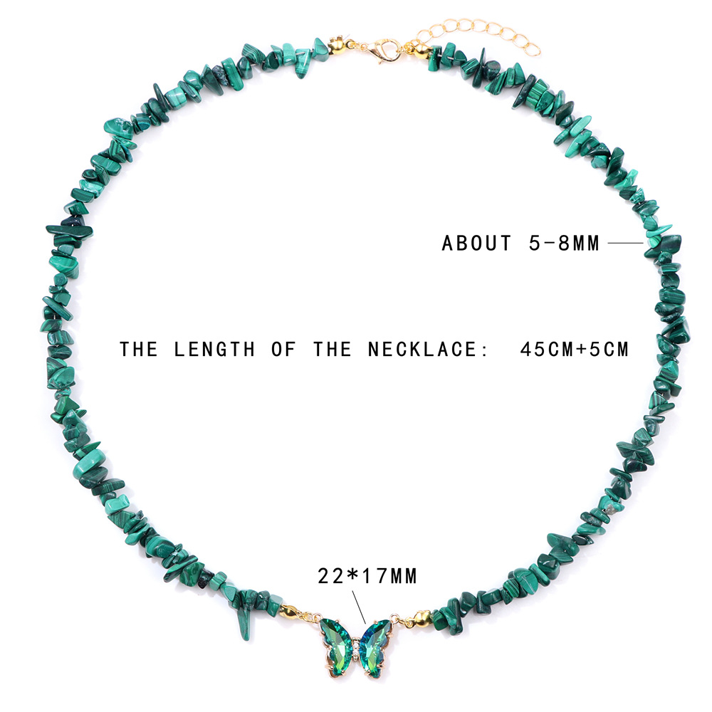 Fashion Geometric Artificial Crystal Agate Handmade Womenu0027S Sweater Chain 1 Piece