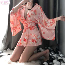 润取取情趣内衣女性感和服睡衣内衣日系诱惑制服套装免脱睡裙6262