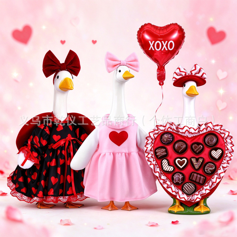 Cross-Border New Style Porch Goose Costume Christmas Thanksgiving Halloween Outfit Holiday Yard Goose Costume