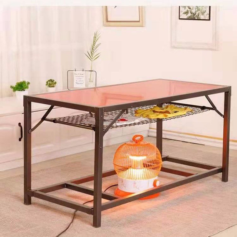 rectangle Roast 1.2 Folding frame household multi-function dining table Portable Small apartment Warm Cross border Manufactor