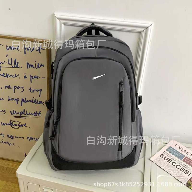 New Style Casual Travel Fashion Business Laptop Bag Men's and Women's Backpack Korean Style Fashion School Bag