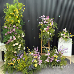 新型森系造景装飾花芸は風のあるところに行きます。