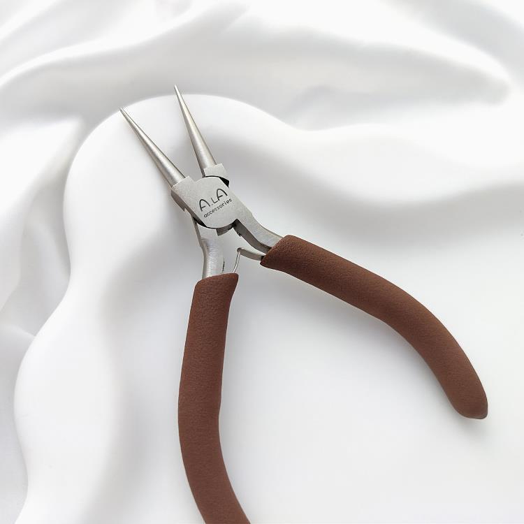 ペンチ卸売 高炭素鋼 手作り尖口ペンチ 丸口ジュエリーペンチ DIY手作り パールジュエリー巻線工具|undefined
