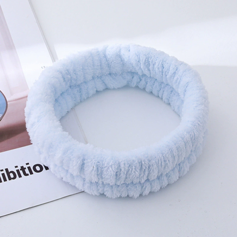 Fashionable cute headband for face washing, for import, city style