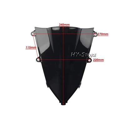 Honda Cbr650R 2019-2025 Front: Motorcycle front windshield