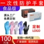 英文耐磨盒装加厚手套