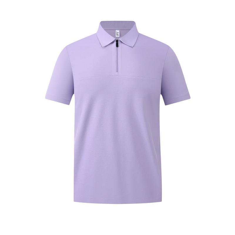 Camiseta de polo de tamaño grande personalizada camiseta transfronteriza ropa de trabajo camiseta cultural bordada logotipo revestido vestido de trabajo de manga corta personalizado