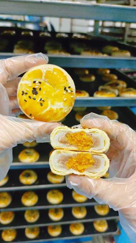 台式3q饼酥到掉渣网红款蛋黄酥批发传统糕点台州馅中馅月饼批发|undefined