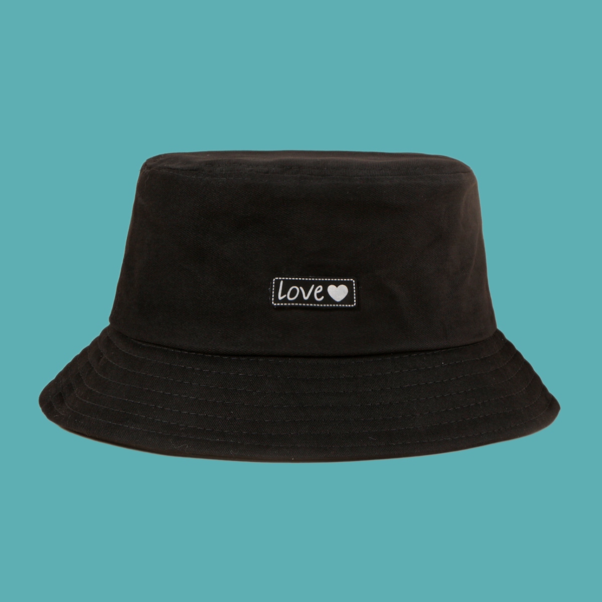 Pure Color Love Fisherman Hat display picture 6