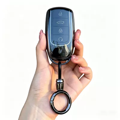 Chery Tiggo 9 key case, Tiggo 8 Pro, Omoda, Arrizo 8, 7 Plus, Kunpeng Edition, men's car key cover