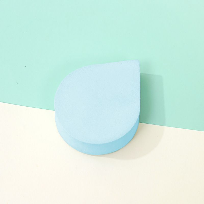 Fábrica personalizada esponja de maquillaje sin látex de polvo de polvo de maquillaje en forma de herramienta de maquillaje seca y húmeda para imprimir logotipo de patrón