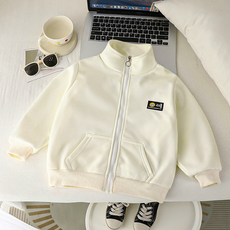 2413 chaqueta con cremallera beige