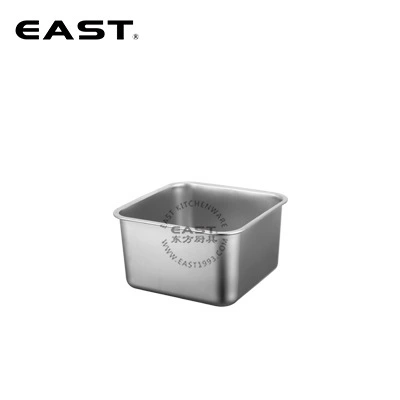 Нержавеющая сталь квадратный корпус для жарки [EAST Oriental Kitchenware]