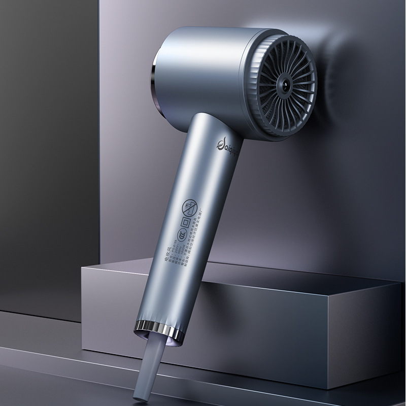 secador de pelo transfronterizo fábrica directa de alta velocidad de rotación doméstica gran viento azul salón de pelo de iones de alta potencia secador de pelo