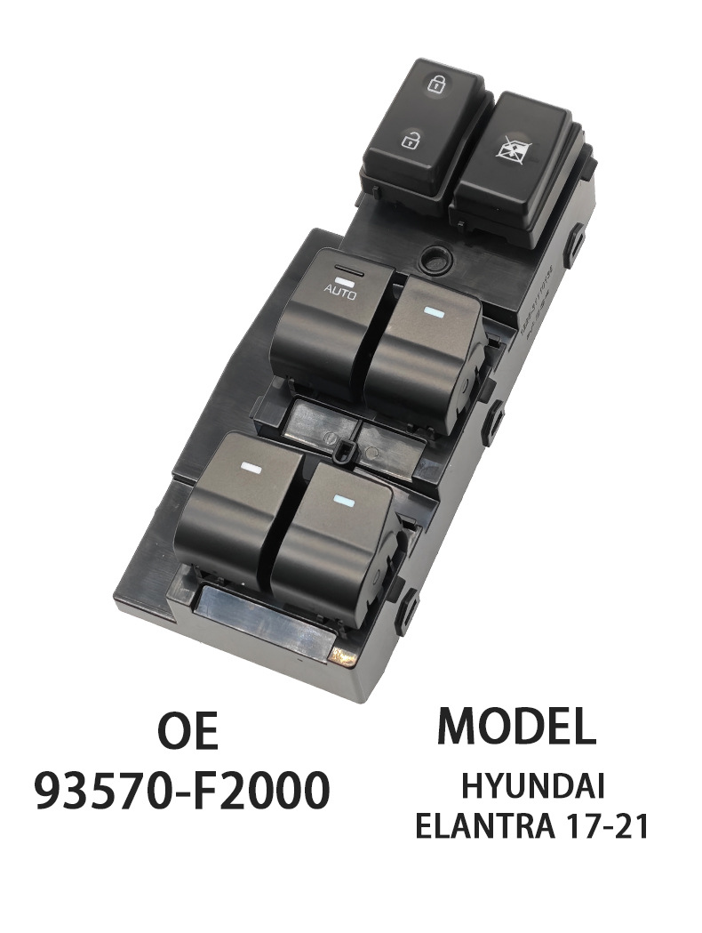 93570-F2000 Glass Lift Window Switch Manual Model Suitable for Hyundai Elantra 17-21