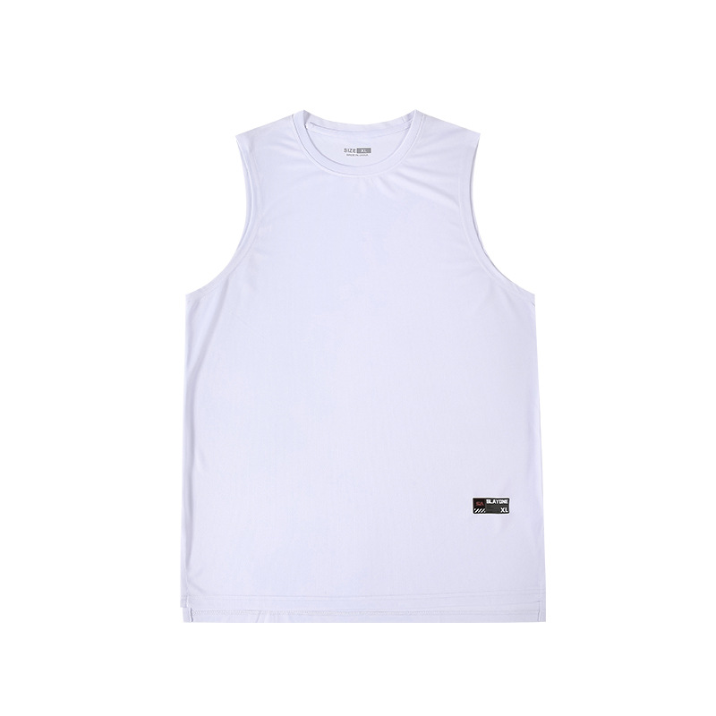 Chaleco deportivo Hombre Fitness chaleco sin mangas de secado rápido entrenamiento de baloncesto al aire libre obstáculo correr baloncesto chaleco deportivo