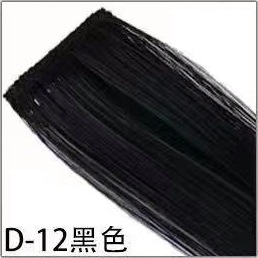 Pelucas de cabello de dama, pieza de seda a alta temperatura