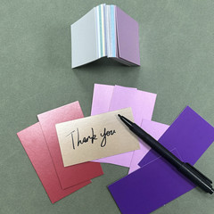 50 sheets/pack of colorful blank cards, handwritten postcards, graffiti bookmarks, message cards, memos