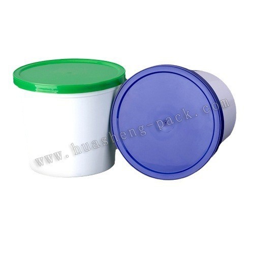 带防盗保险注塑杯，注塑盒，注塑罐，西梅塑料罐