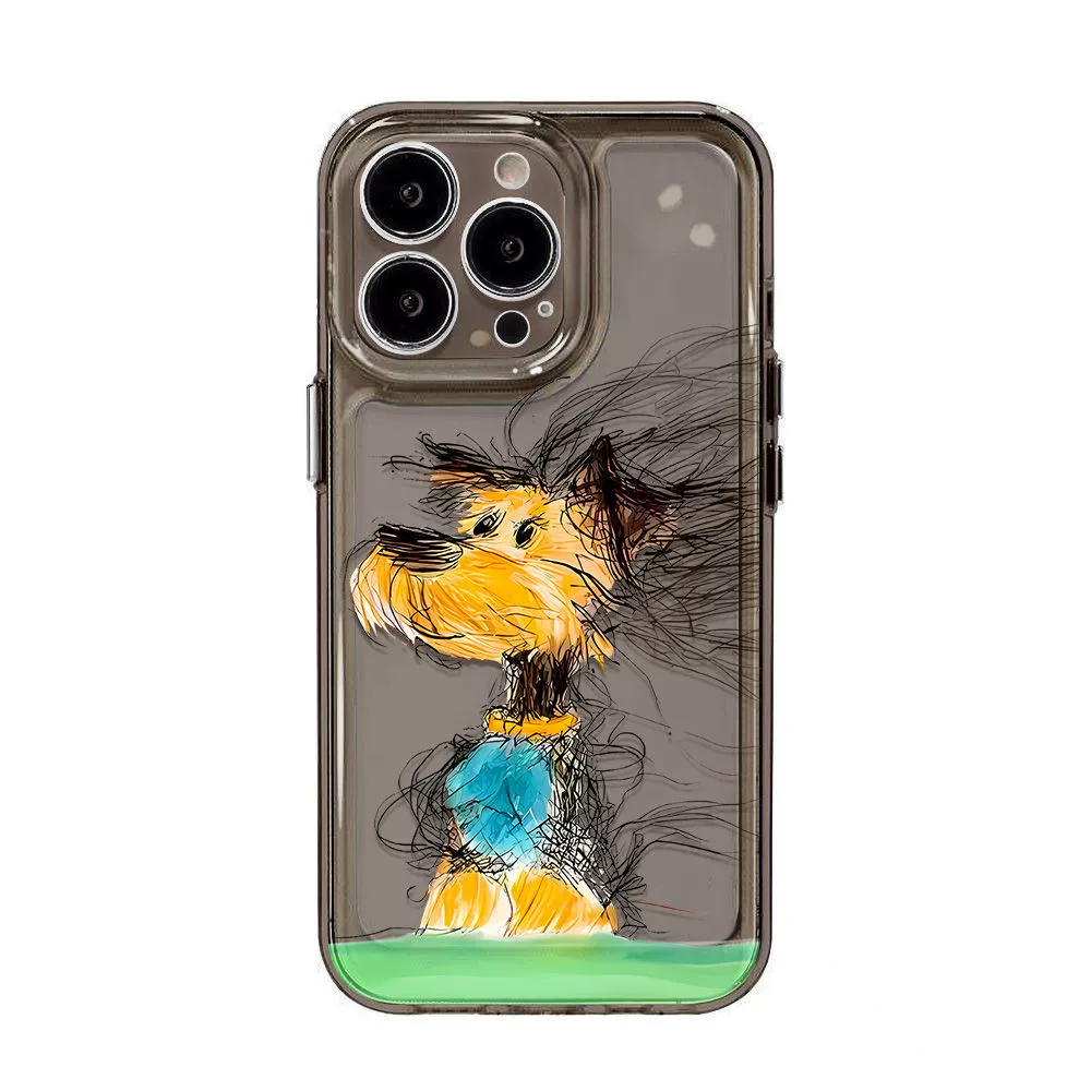 Apple, совместимый чехол для телефона, iPhone 14/15, прозрачный защитный чехол, iPhone