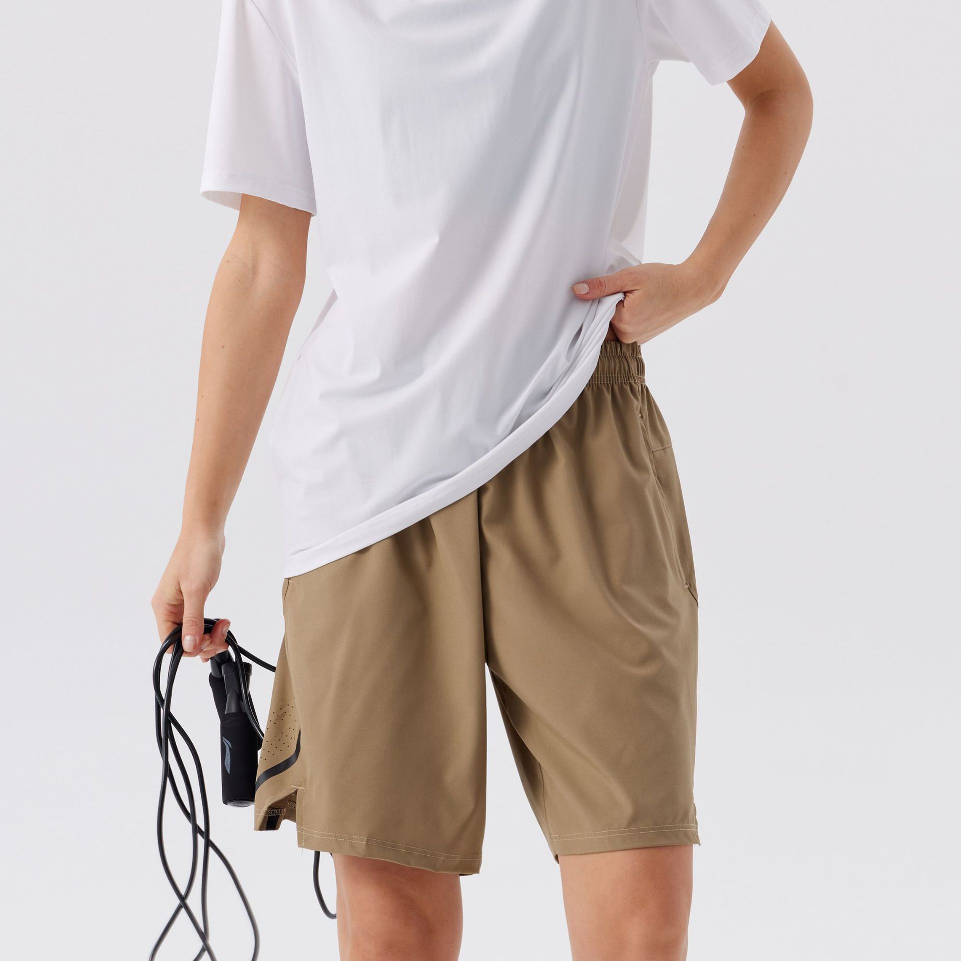 Pantalones cortos deportivos al aire libre para hombres de verano hielo pantalones cortos de entrenamiento de baloncesto transpirables