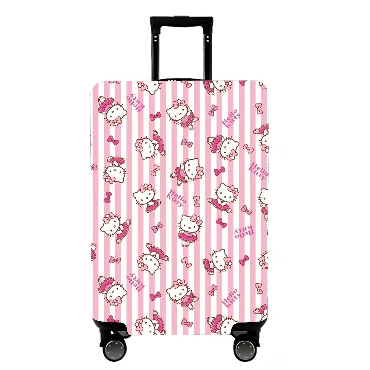 cubierta de maleta gruesa y resistente al desgaste cubierta de caja elástica caja de tracción cubierta de polvo cubierta de maleta de viaje impresión completa