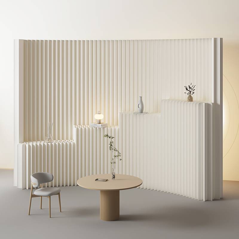 Pantalla de papel, partición, cabina, pared, salón de belleza, pared de fondo, porche móvil plegable, deflector de ventana de sala de estar