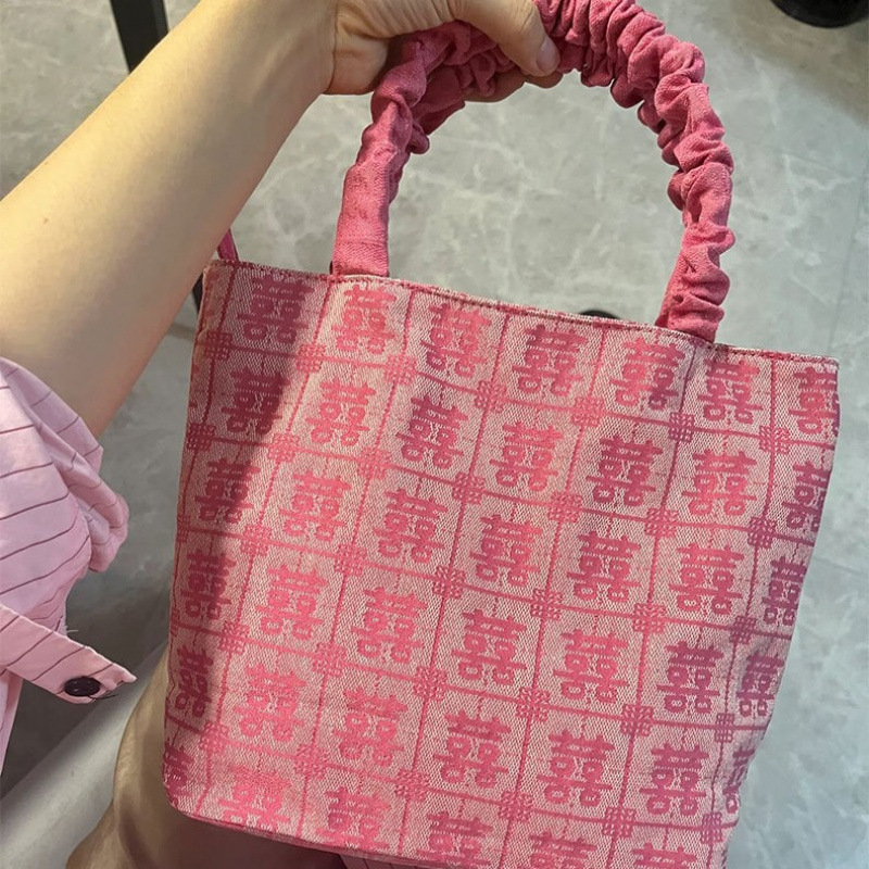 お土産キャンディバッグ ギフトバッグ 結婚式 キャンディボックス ハンドバッグ お返しギフト 実用的な外出 結婚式 キャンディーボックス 中国風|undefined
