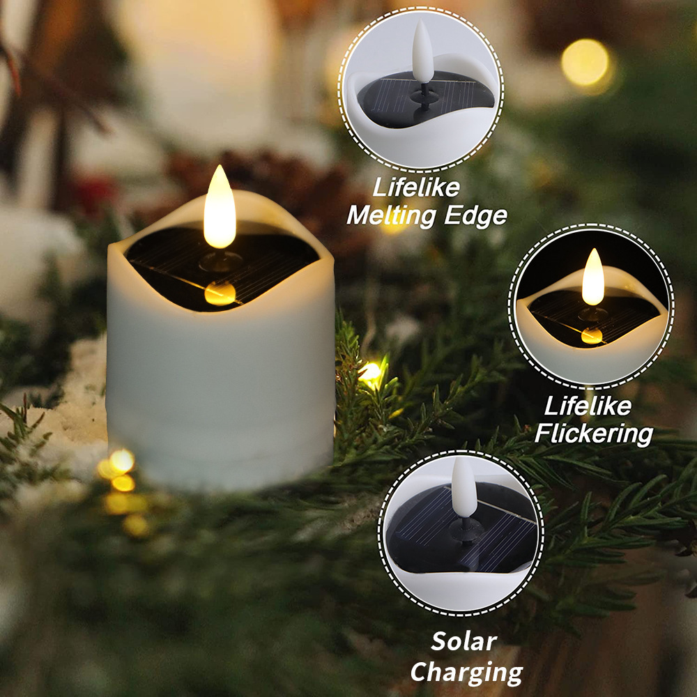 태양 파 입 캔들 램프