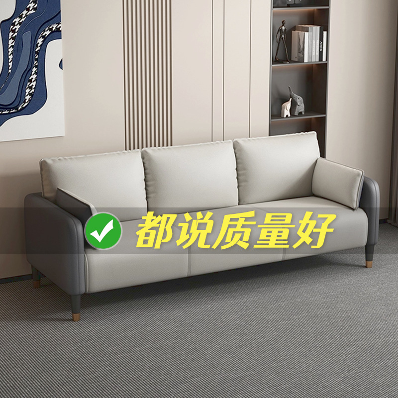 科技布沙发客厅小户型简约现代公寓轻奢卧室出租房双人三人服装店|undefined