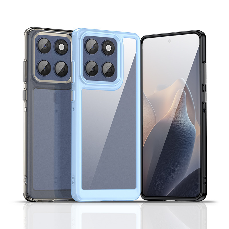 For colorful MOTO Edge60Fusion case Edge60 mobile phone case Edge2024 all-inclusive acrylic