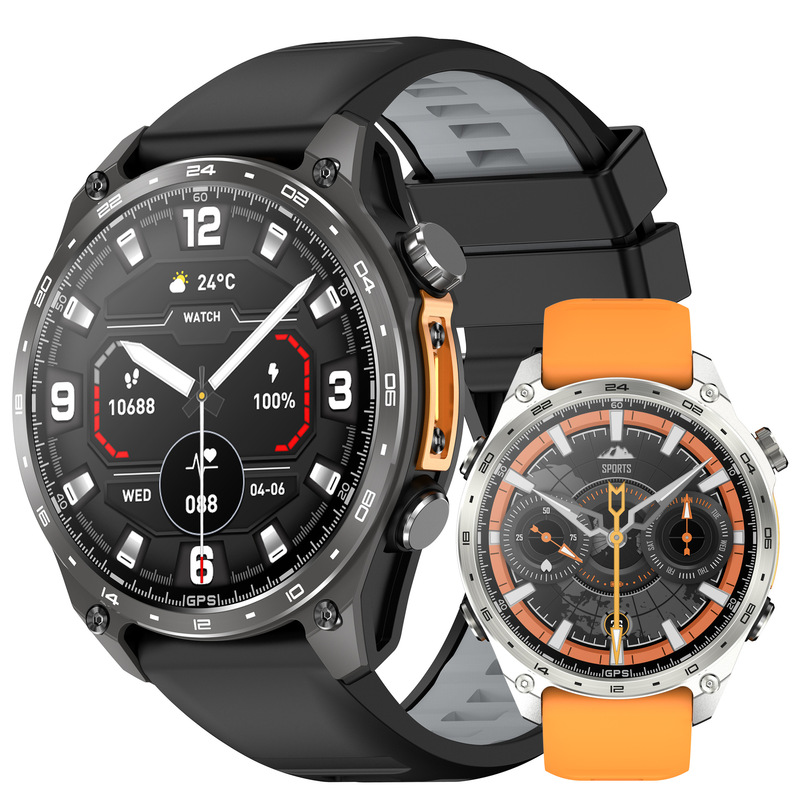 Hd300 Pro Smart Watch 1.43Inch Bluetooth Call True Heart Rate Sleep Gps Positioning Three-Proof Sports