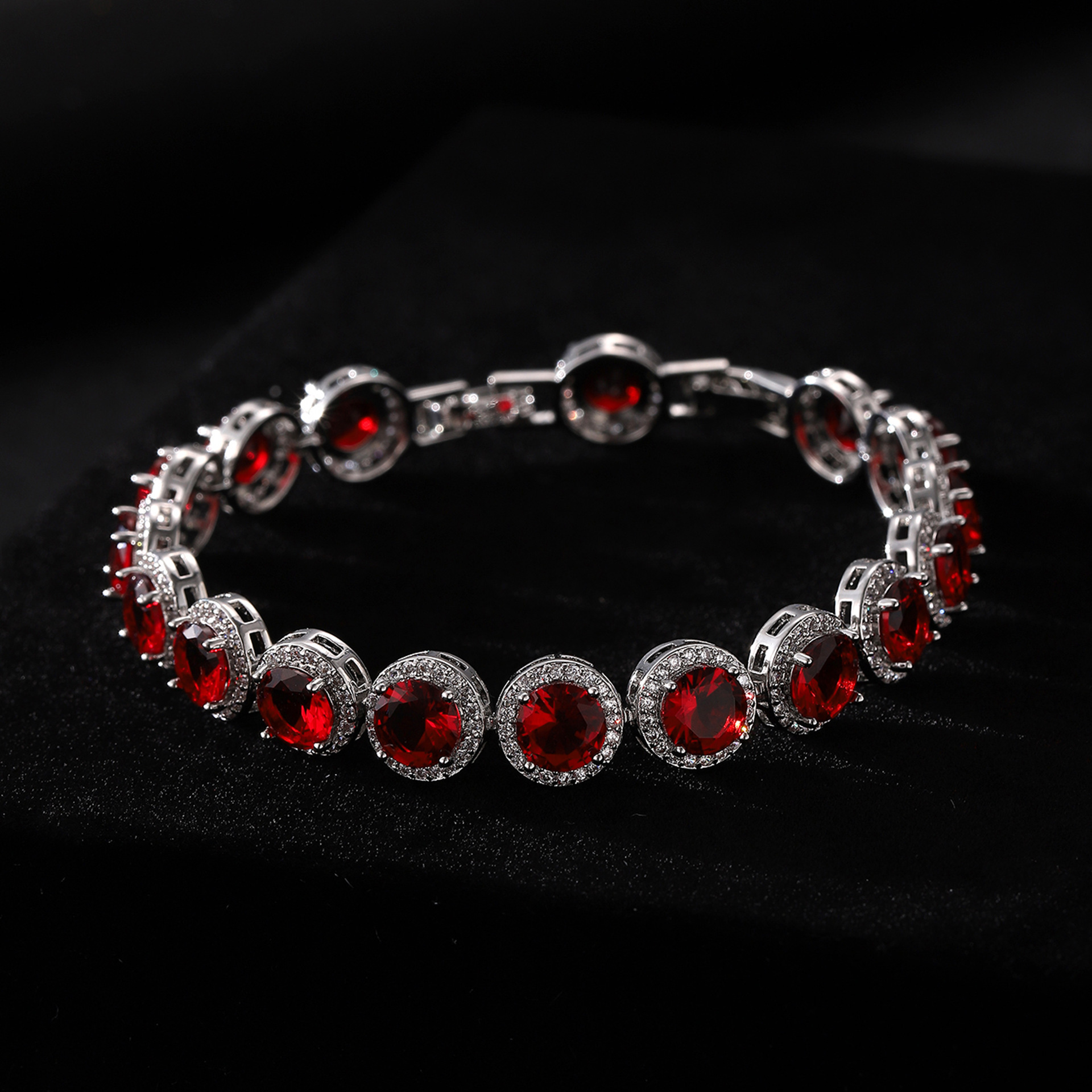 Round red