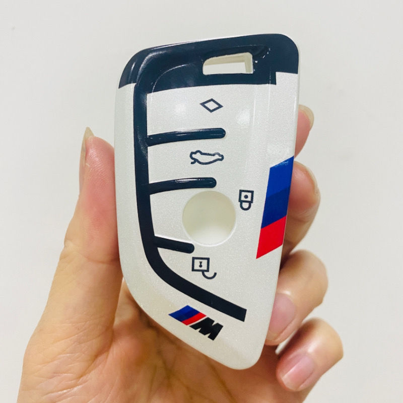 BMW B 페인트 스포츠 화이트 싱글 쉘