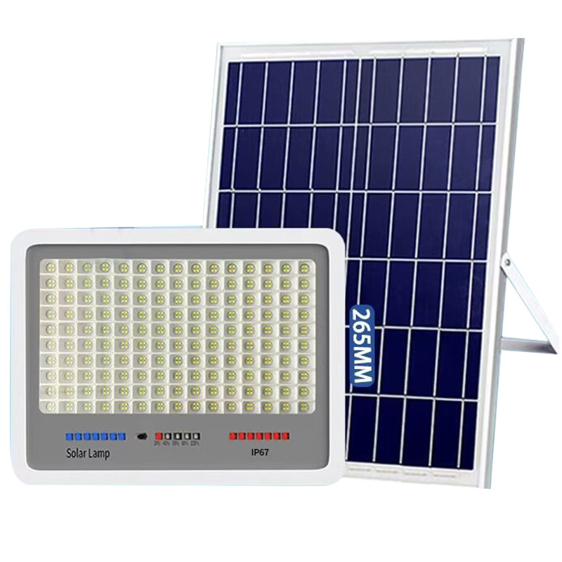 Lámpara de iluminación solar doméstica nueva lámpara de proyección nano super brillante lámpara de calle impermeable al aire libre para patio rural