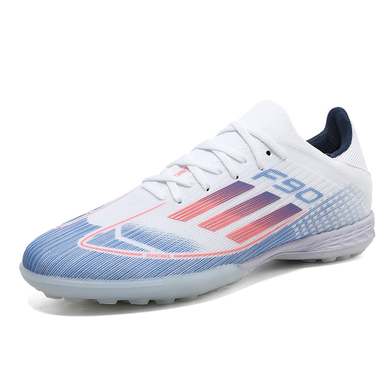 Nuevos zapatos de fútbol transfronterizos de altura baja, hombres y mujeres, jóvenes, zapatos de entrenamiento de clavos cortos, zapatos de entrenamiento de clavos cortos, zapatos de fútbol
