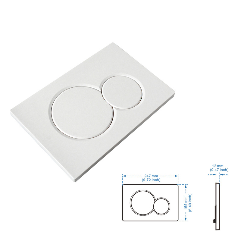 Geberit トイレアクセサリー Sigma01 隠し Delta21 パネル Alpha15 水タンクプレスウォーターパネルに適しています。|undefined