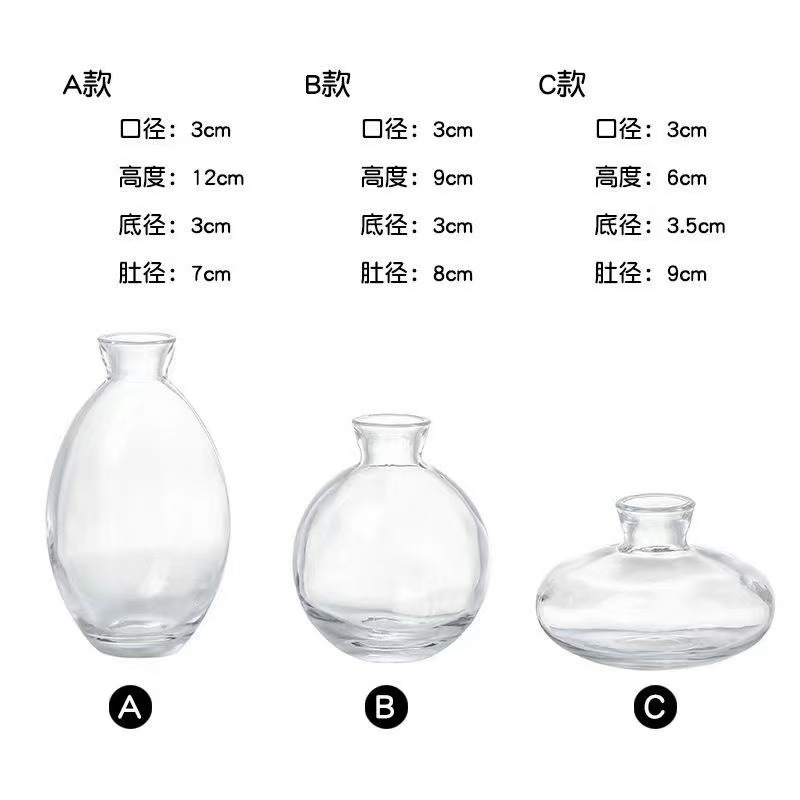 Fabricante en stock en frascas de vidrio de ventana fragrante mini hidropónico floral floral floral floral creativa amazon