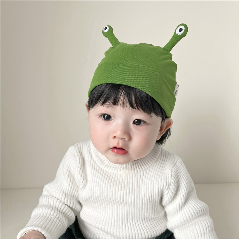 Children Unisex Fashion Solid Color Patchwork Baby Hat display picture 23