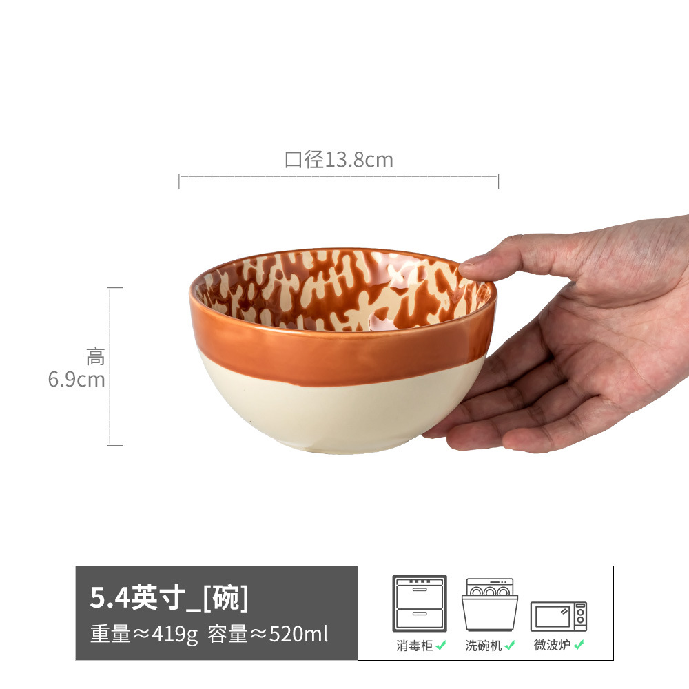 Relievo pintado a mano característico platos de cubiertos caseros platos de cerámica platos de desayuno platos de ensalada de frutas platos platos de comida occidental