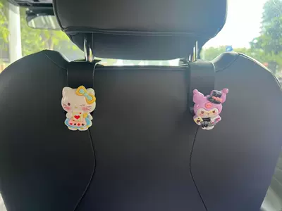 Seat belt shoulder pad Seat Belt Extension Holder - hook-kuromi-katie