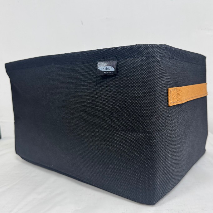 Cesta de almacenamiento transfronteriza, caja de almacenamiento con marco de acero reforzado, organizador de pantalones móvil de tela, caja de almacenamiento para dormitorio y hogar