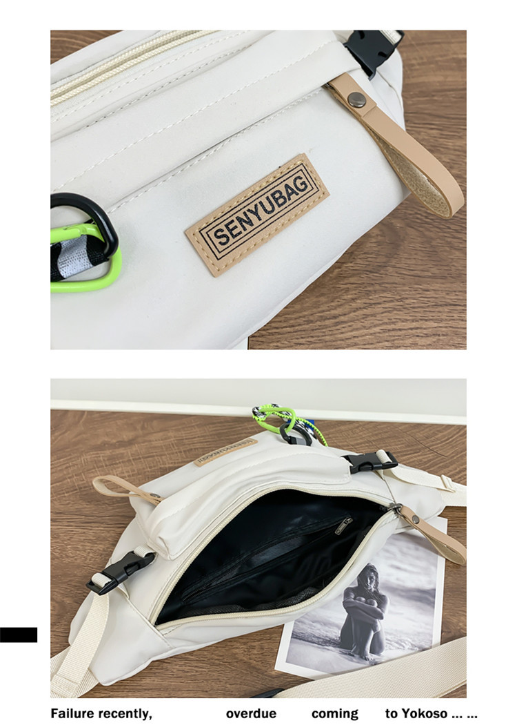 Sac de poitrine ins pour hommes, sac à bandoulière décontracté, petit sac à main pour filles, tendance, sac à bandoulière léger_voghion.com