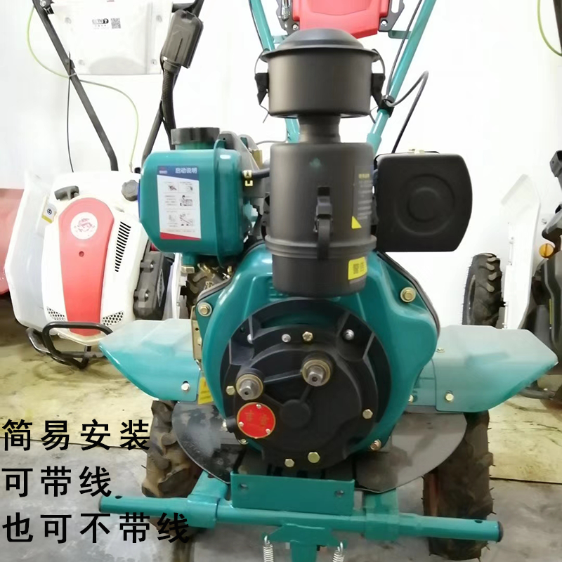 j8启动器微耕机F手摇6F免拉18发电机新款F1170起动器78风冷柴油g3