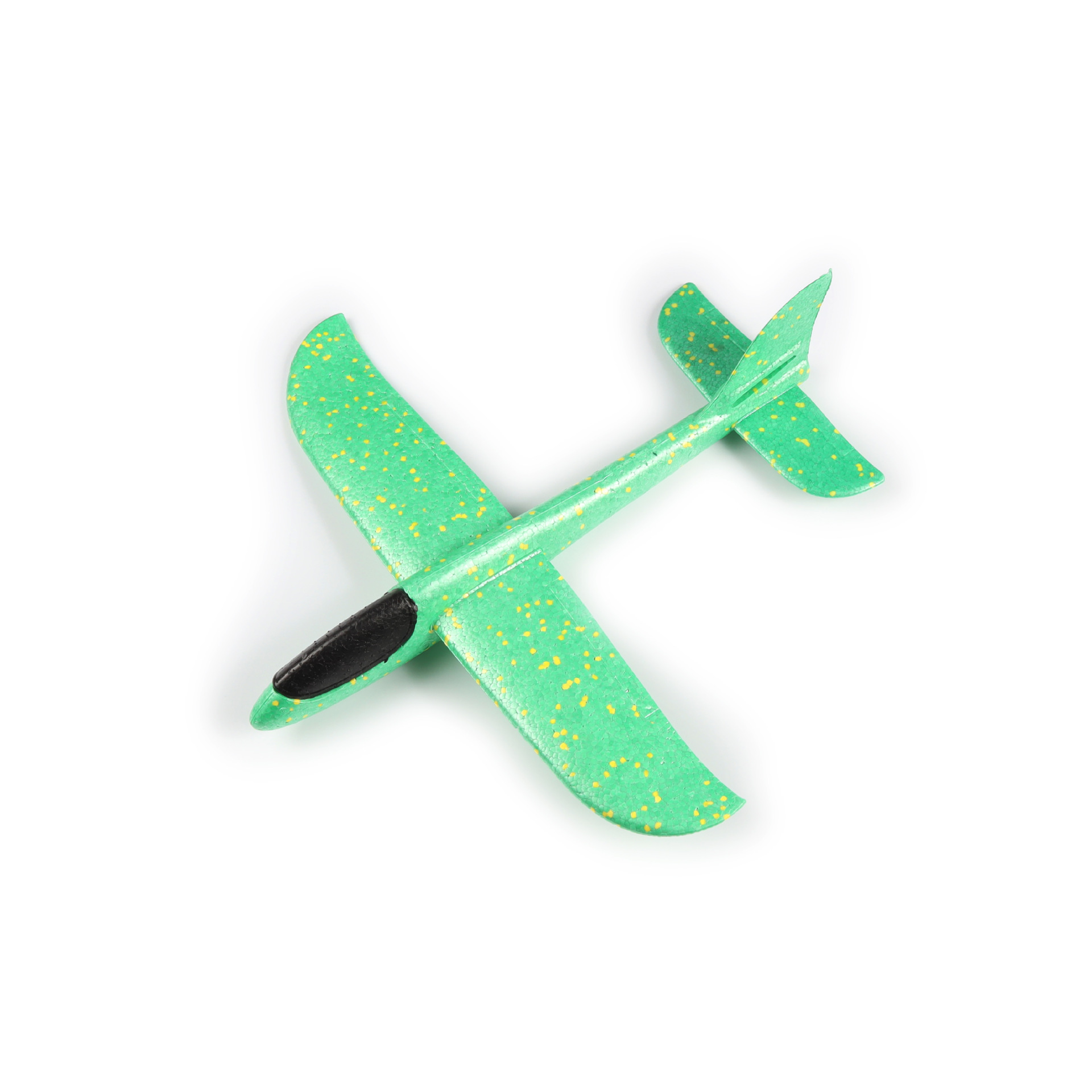 블랙 헤드 36cm 손 던지기 항공기 (녹색)